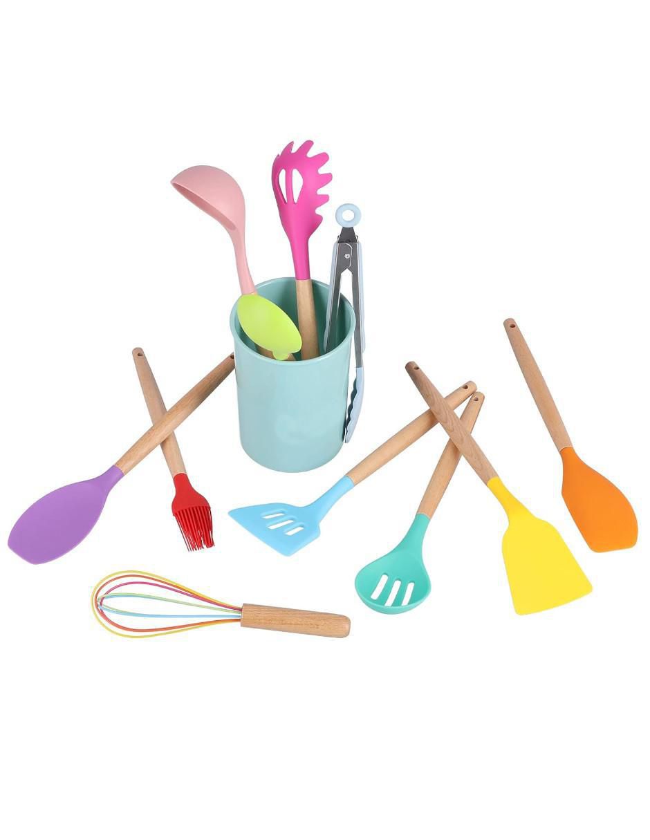 Set utensilios de silicón 2