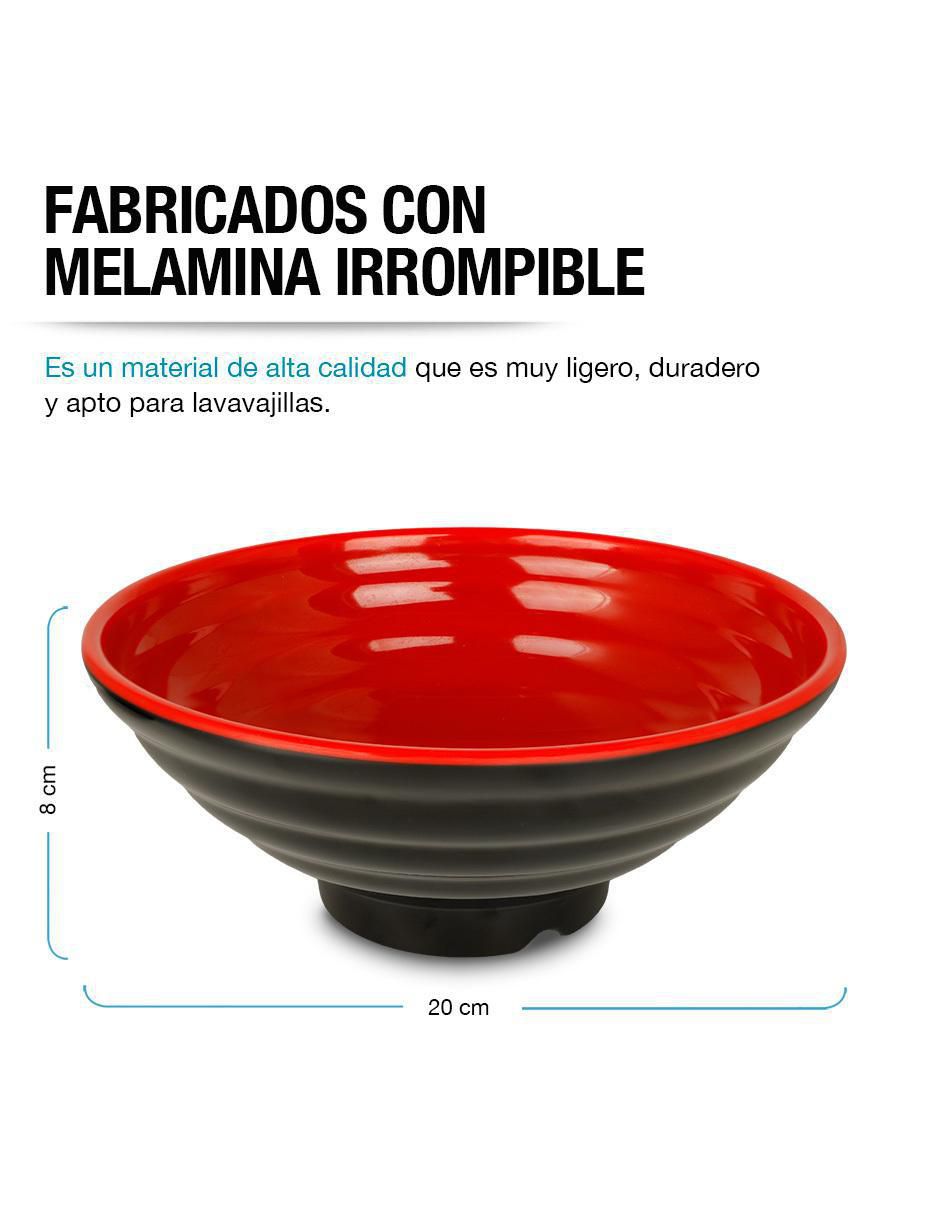 Set bowl 16 piezas de melamina 8