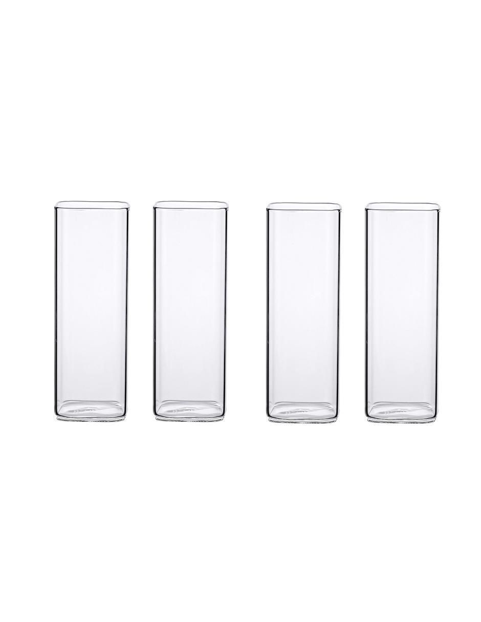  6 vasos de vidrio de 13 onzas, vaso reutilizable para