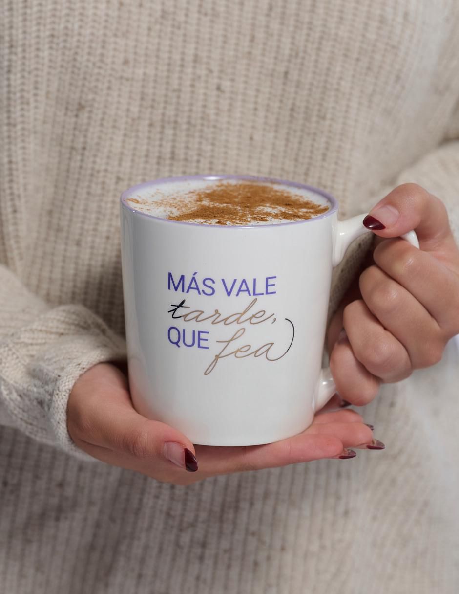 Taza clásica Más Vale Tarde 4