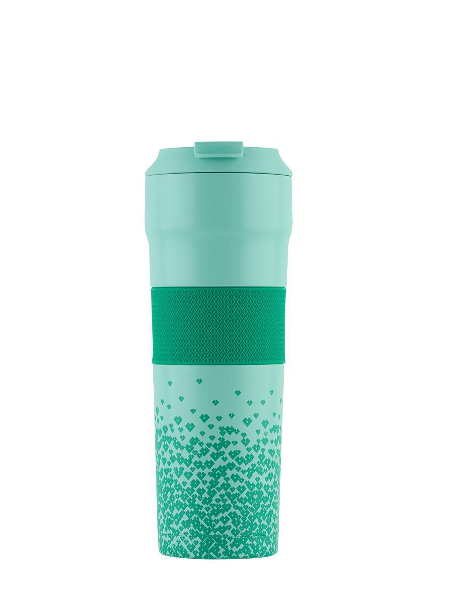 Termo de acero inoxidable con tapa rosca 700 ml 2