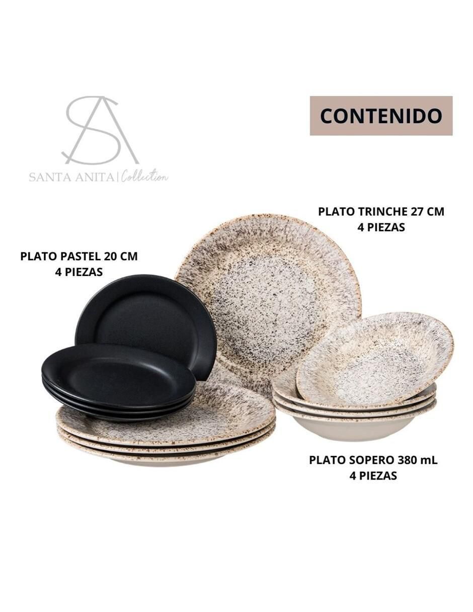 Vajilla cerrada absolute de porcelana para 4 personas 4