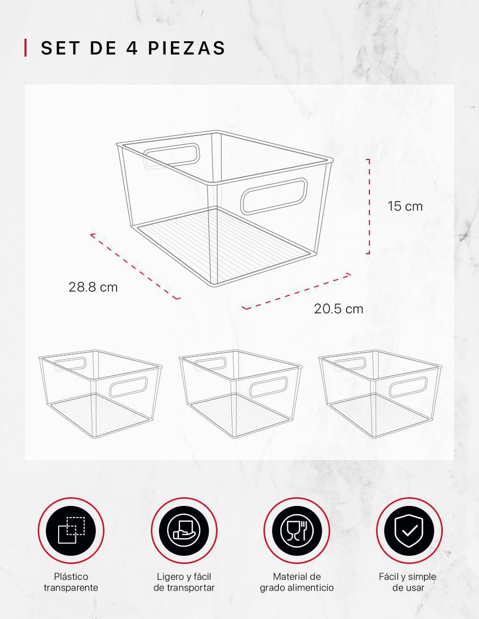 Organizador para refrigerador 5