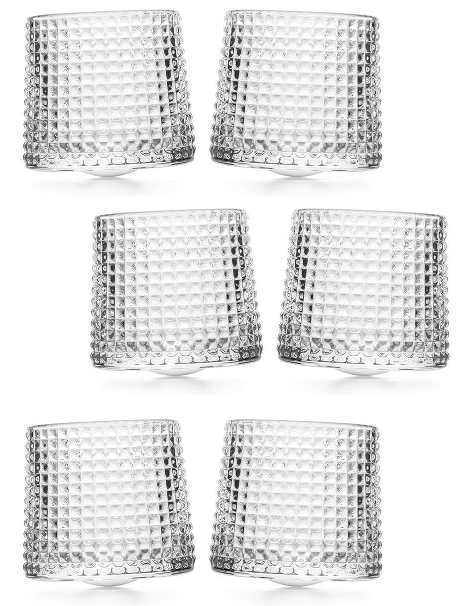 Set vaso Doble Pack de cristal con 6 piezas Set vaso Doble Pack de cristal con 6 piezas