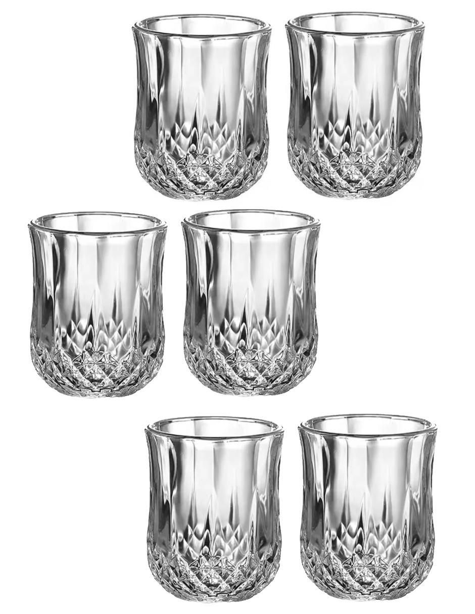 Set vaso old fashion de cristal con 6 piezas Set vaso old fashion de cristal con 6 piezas
