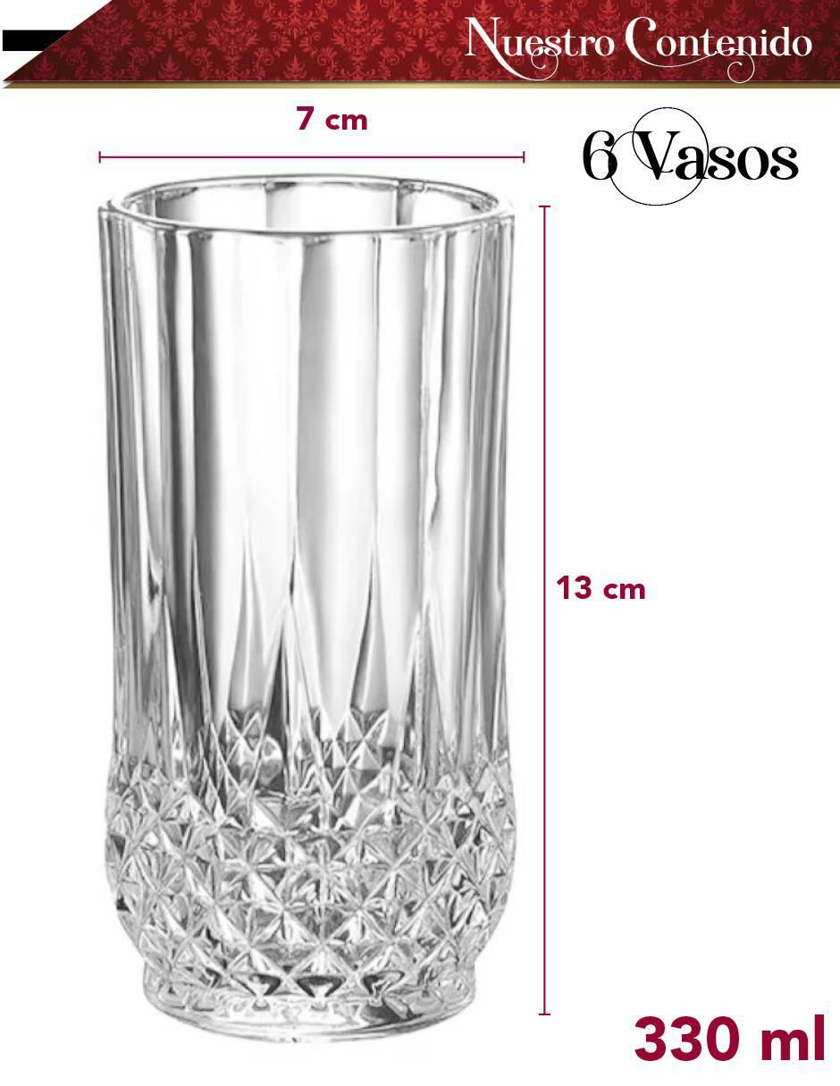 Set vaso Doble Pack de cristal con 6 piezas 2