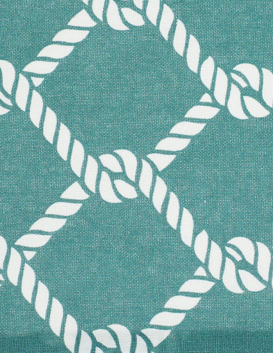 Mantel individual rectangular de algodón 2