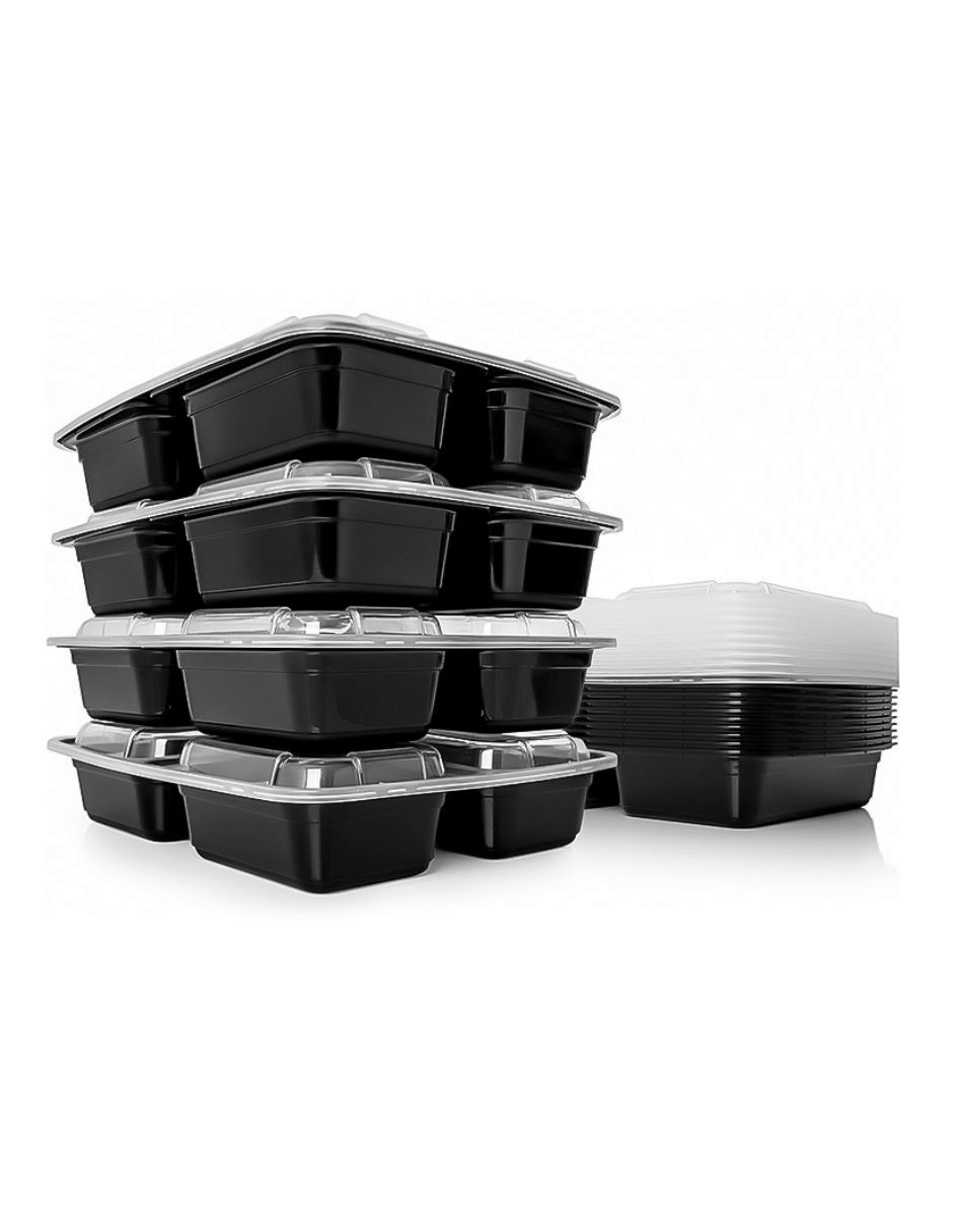 Set contenedores de plástico 20 piezas