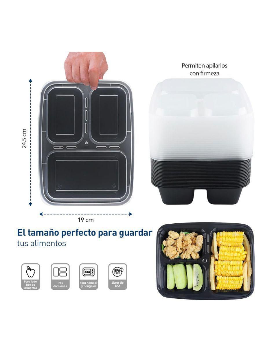 Set contenedores de plástico 20 piezas 7