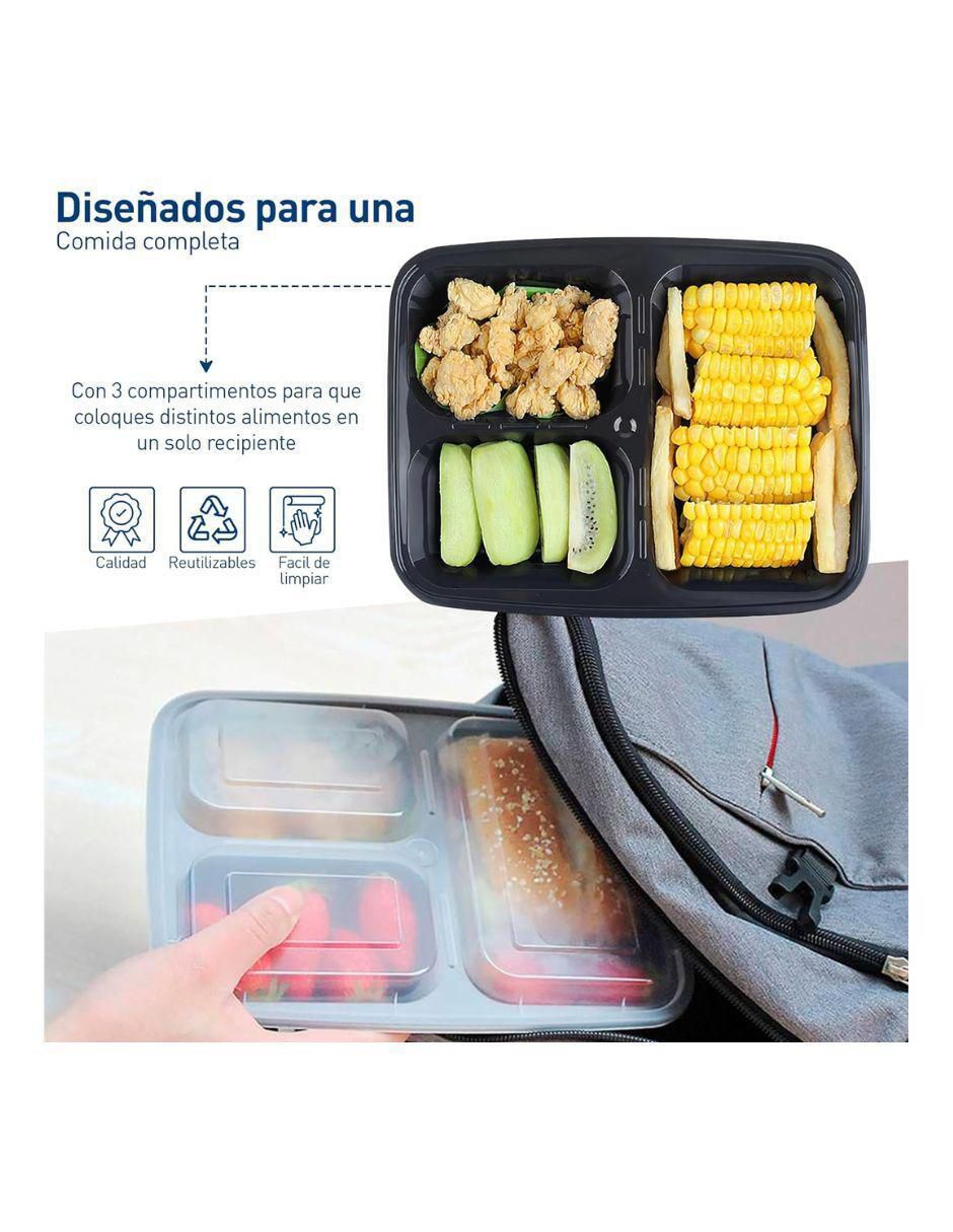 Set contenedores de plástico 20 piezas 3