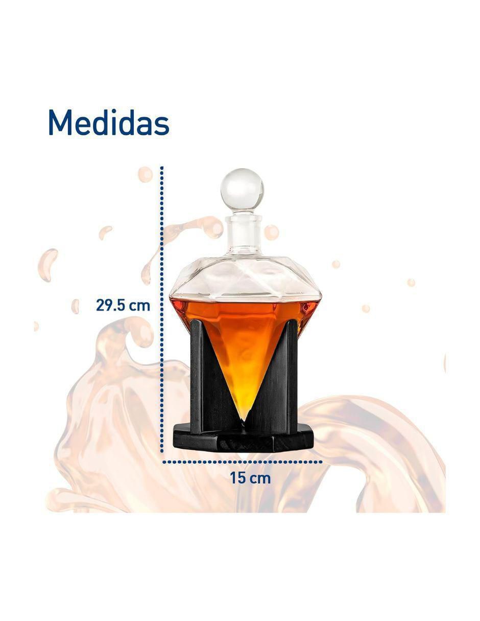 Decantador de vidrio 6