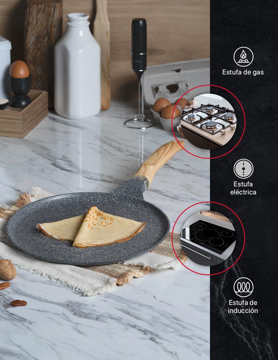 Set de sartenes cookify sin familia mármol
