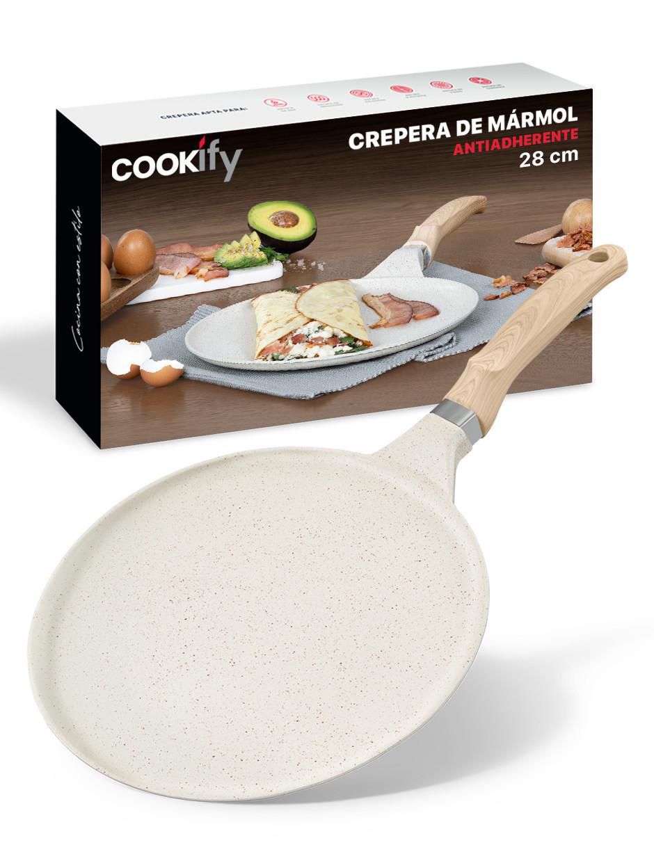 Sartén para crepas de mármol