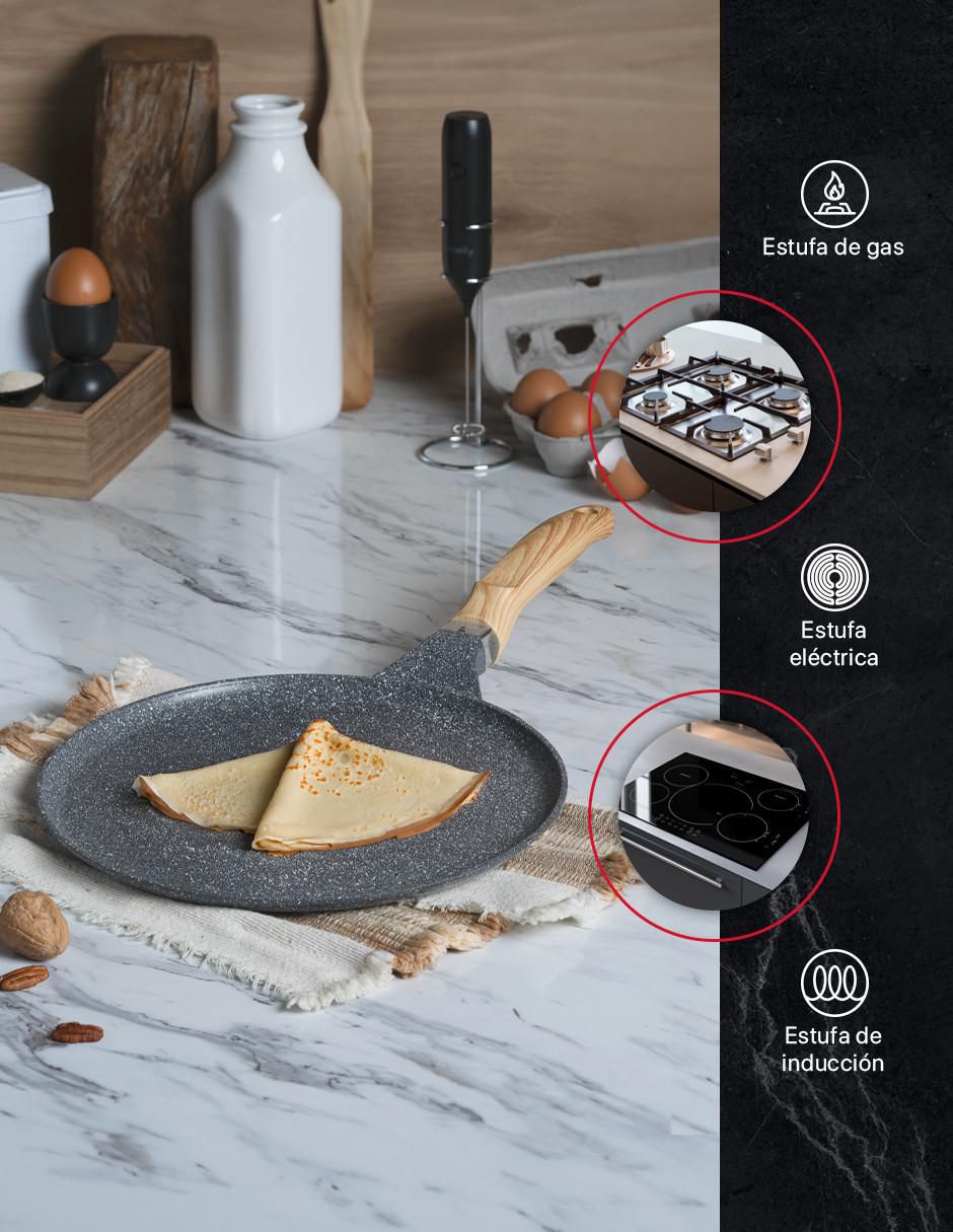 Sartén para crepas cookify sin familia mármol