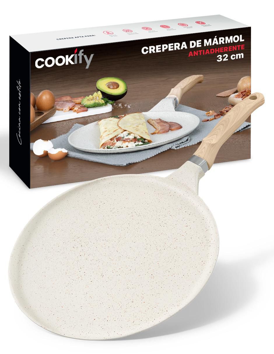 Sartén para crepas de mármol