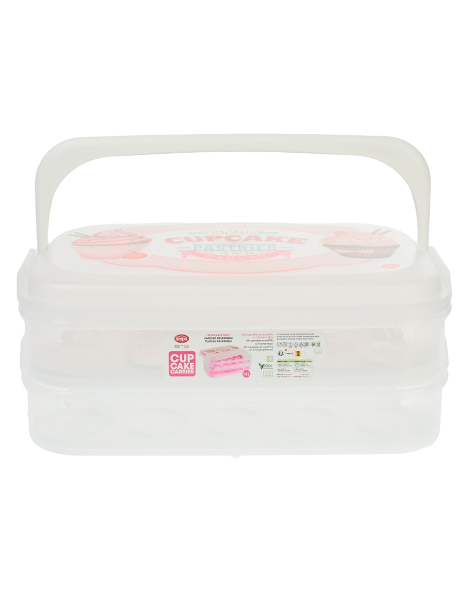 Porta cupcakes para 28 cupcakes