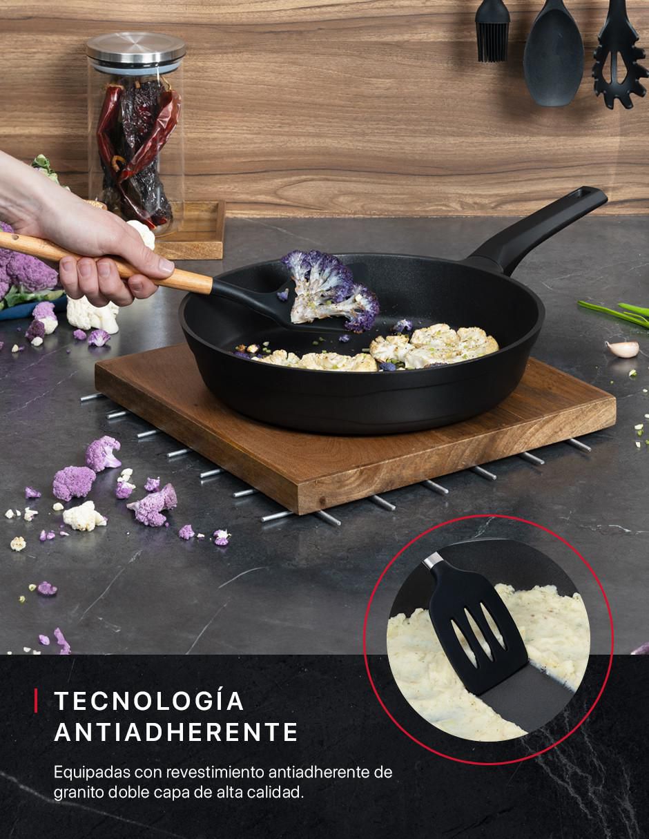Sartén de aluminio fundido 4