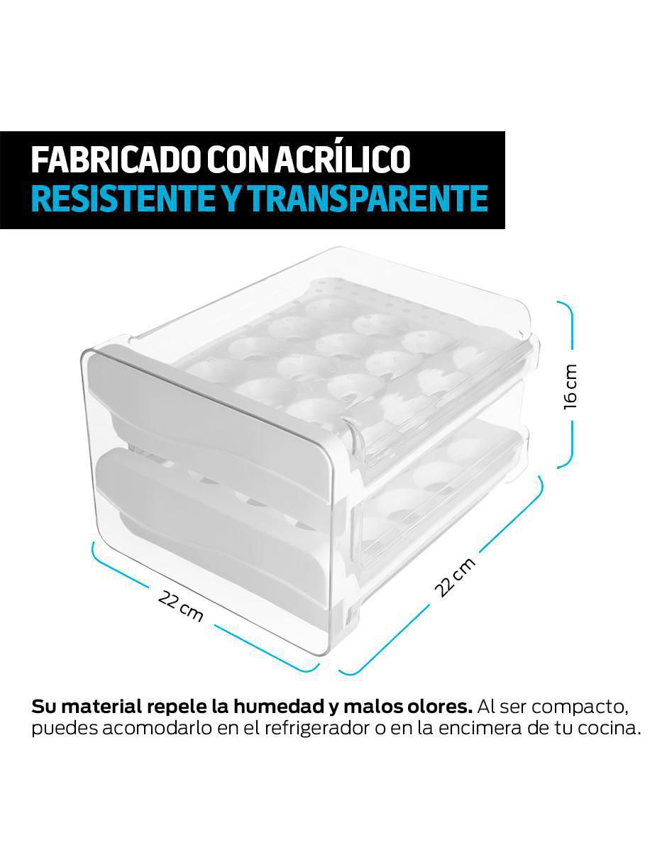 Porta huevos de acrílico 4