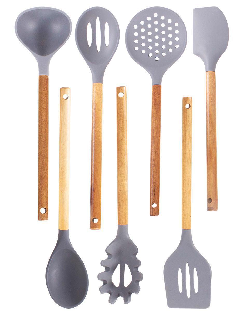 Set utensilios de silicón 5