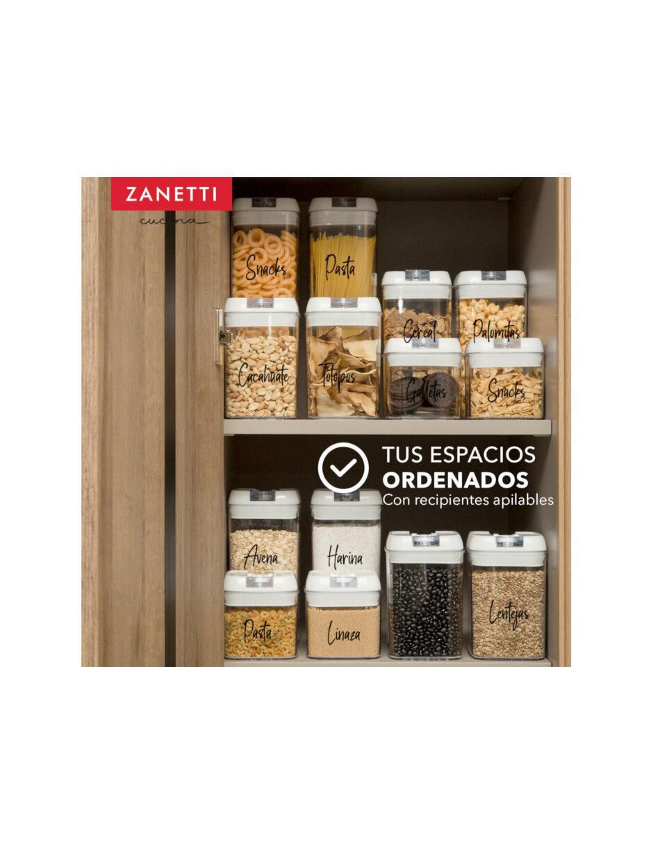 Set contenedores de plástico 7 piezas 6
