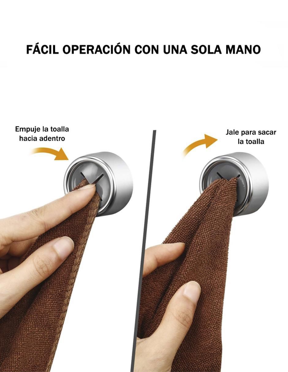 Set toallero de pared de plástico 3