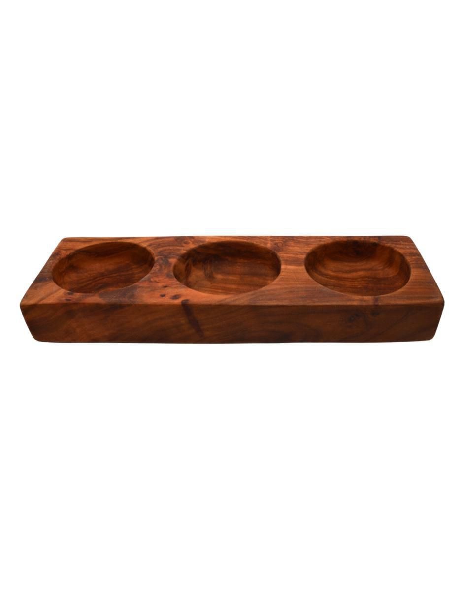 Salsera Guasave de madera 600 ml