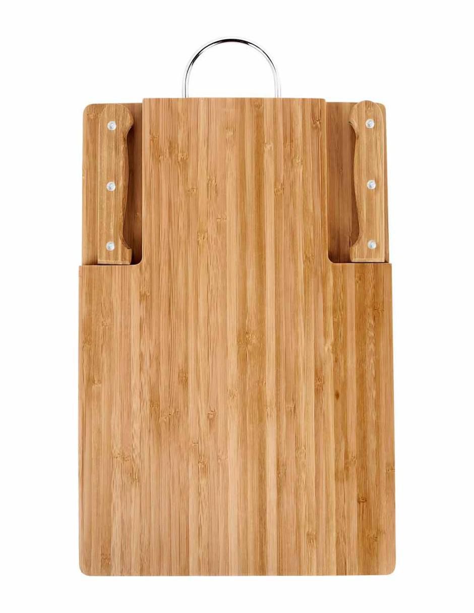 Tabla para picar de bambú 2