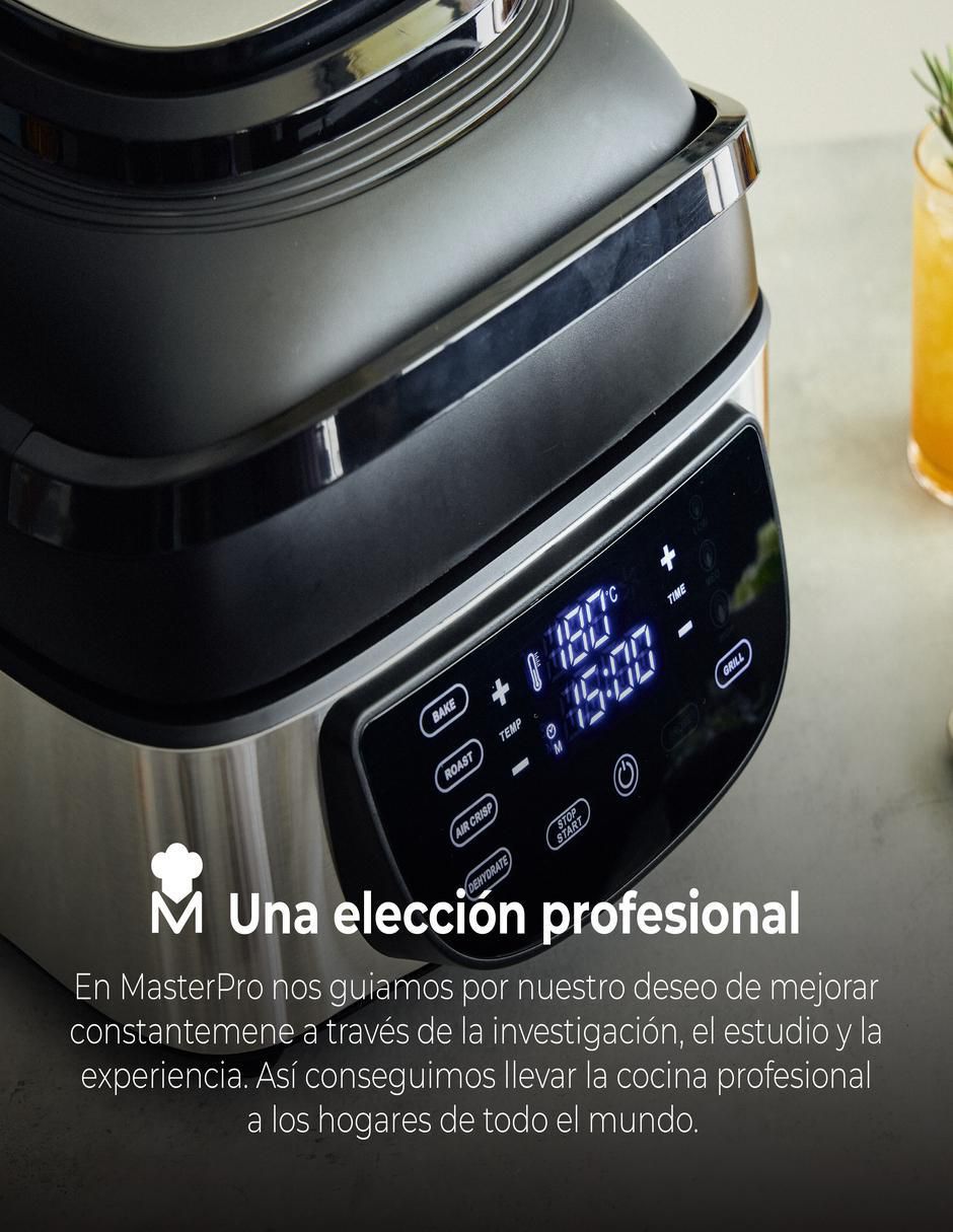 Parrilla eléctrica Comet 700 Pro MP BGMP-9111-MX de acero inoxidable 2