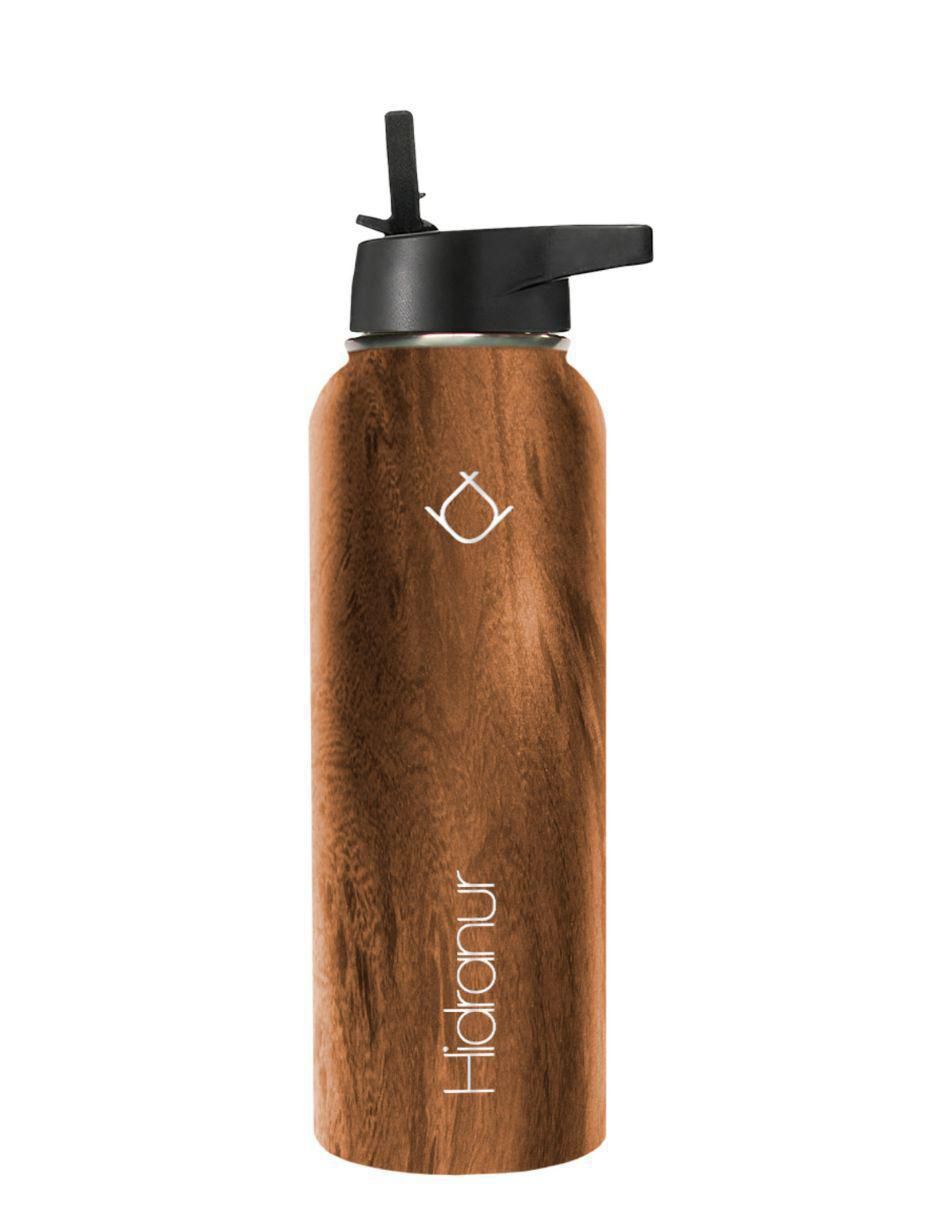 Termo de acero inoxidable con tapa rosca 1.1 L 2