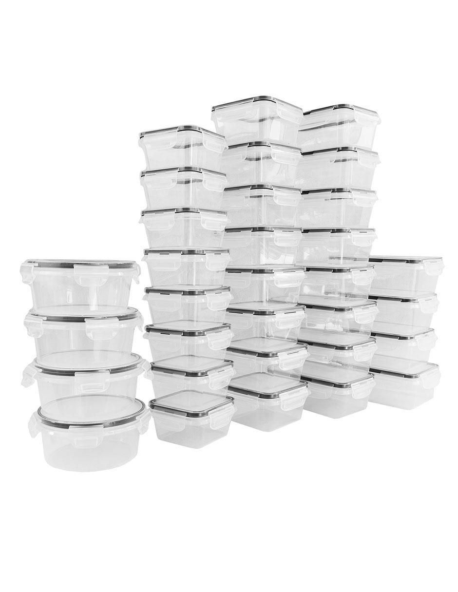 Set contenedores de plástico 32 piezas 2