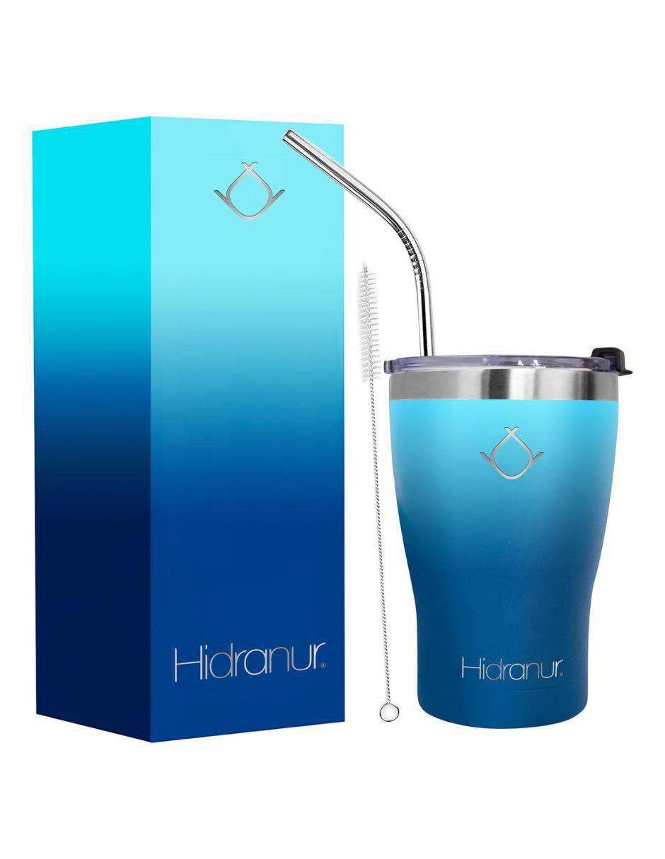 Termo doble pared de acero inoxidable con tapa a presión 354 ml