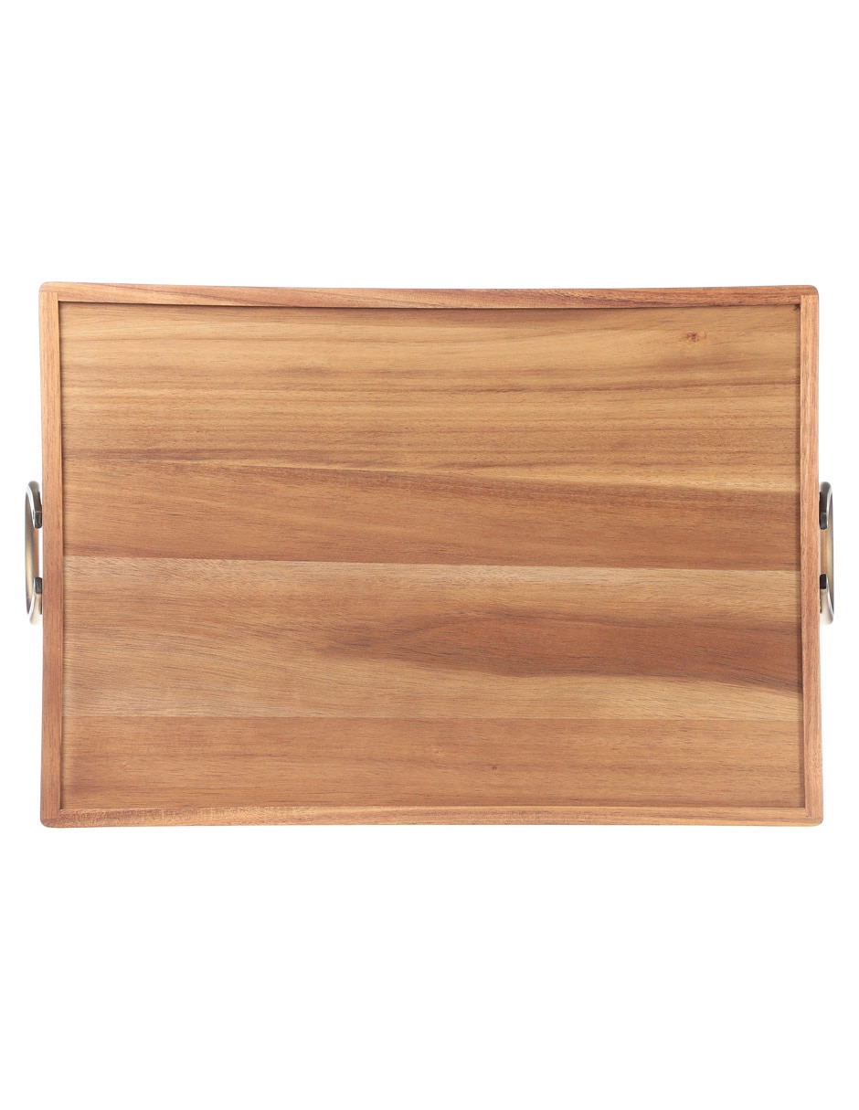 Bandeja de servicio de madera 3