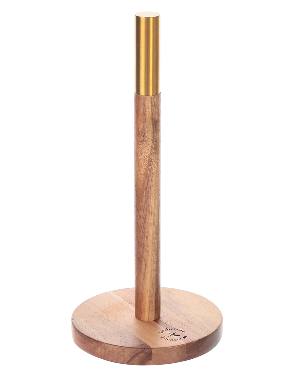Portarrollos de madera 1 rollo 2