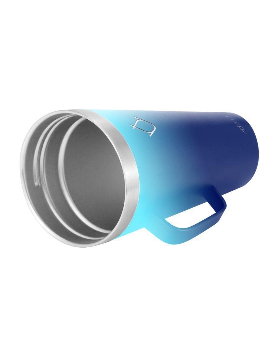 Termo doble pared de acero inoxidable con tapa a presión 473 ml 5
