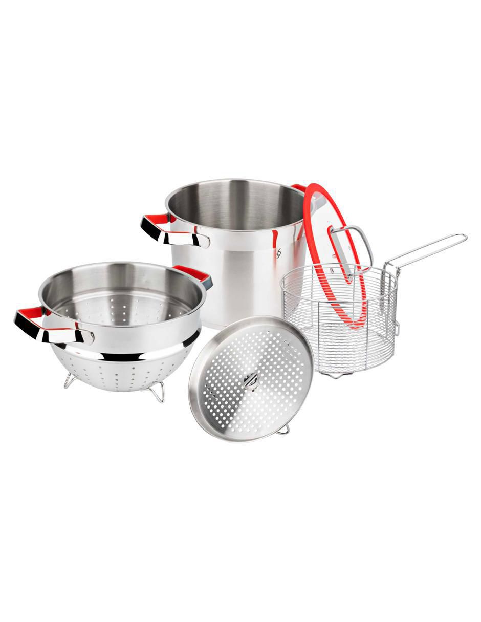 Batería de cocina de acero inoxidable 5 piezas