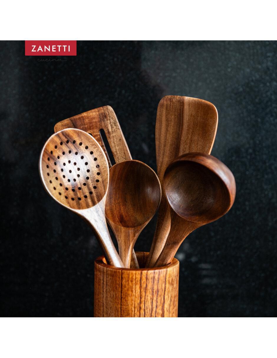 Set utensilios de madera 2