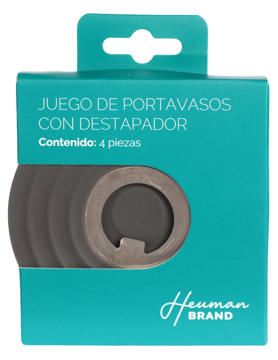 Set de portavasos 4 piezas 4