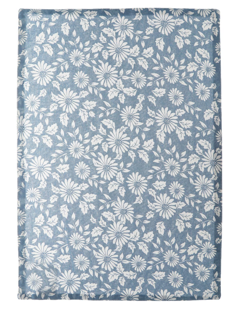 Mantel individual rectangular de algodón