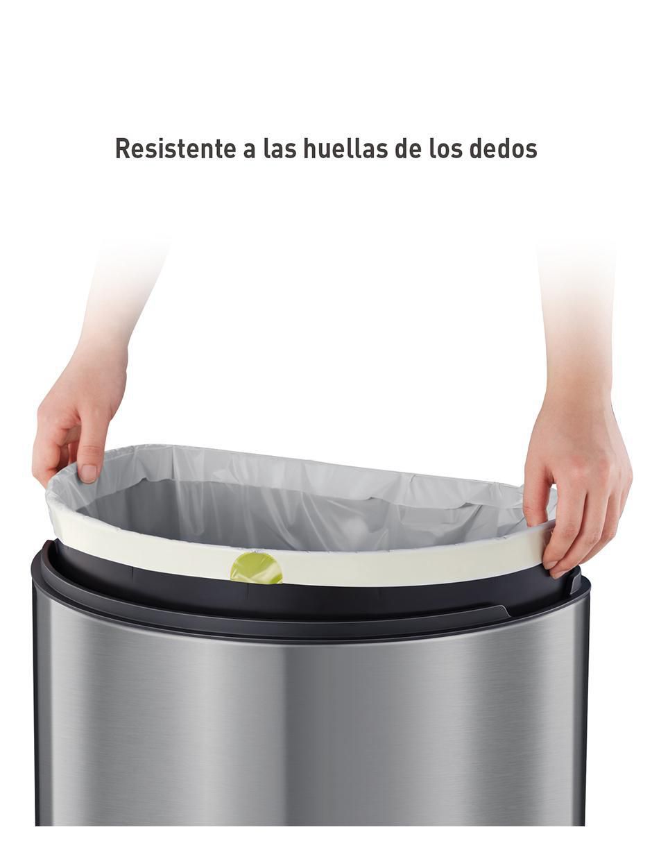 Bote de basura Mirage de acero 4