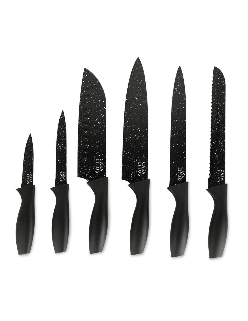 Set de cuchillos utilitario 6 piezas