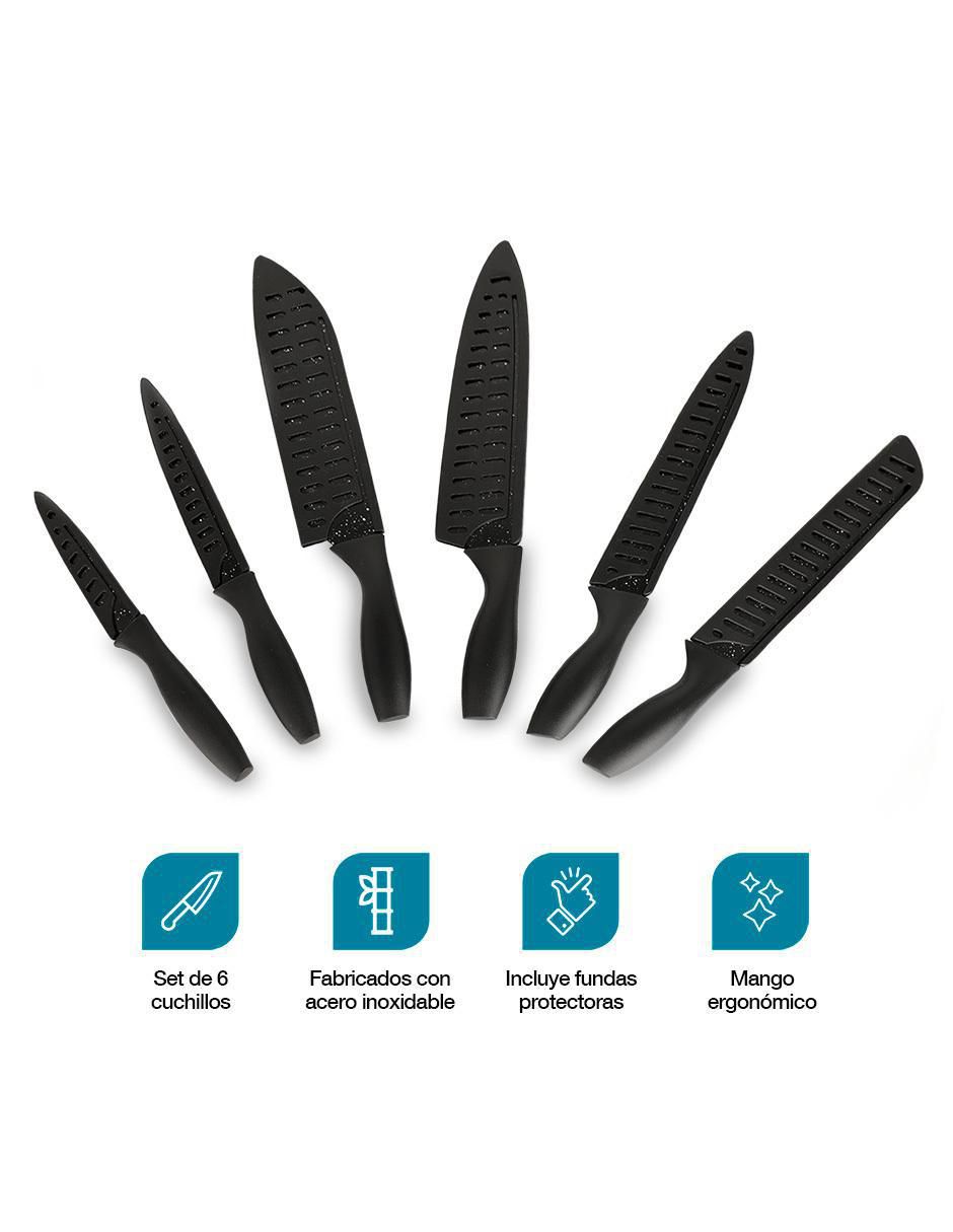 Set de cuchillos utilitario  6 piezas 2