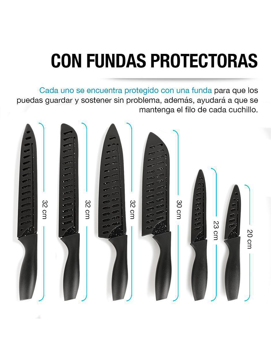 Set de cuchillos utilitario  6 piezas 4