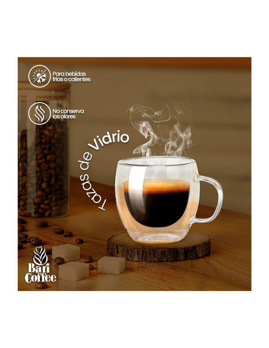 Set de tazas doble pared 4 piezas 4
