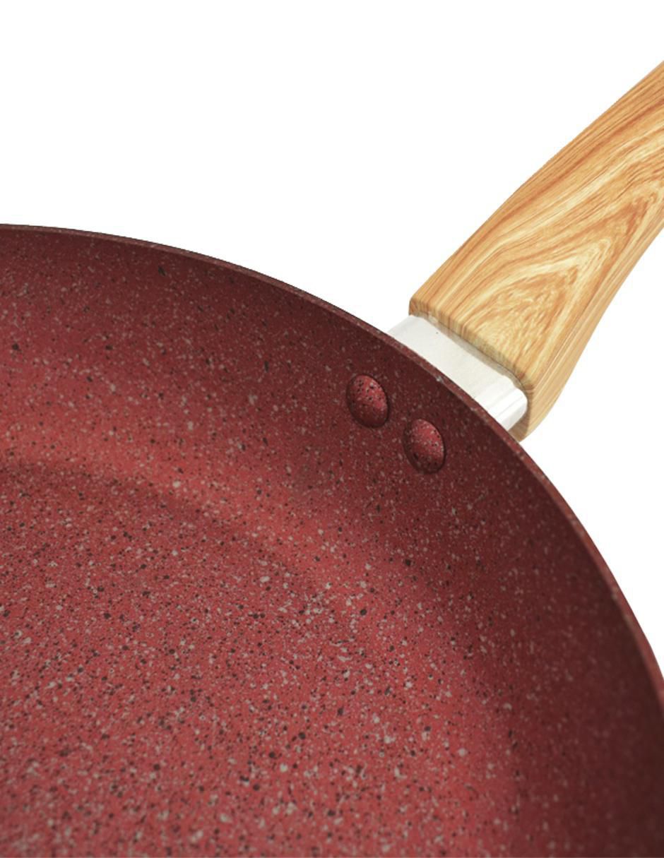Sartén Marble Ruby de aluminio 6