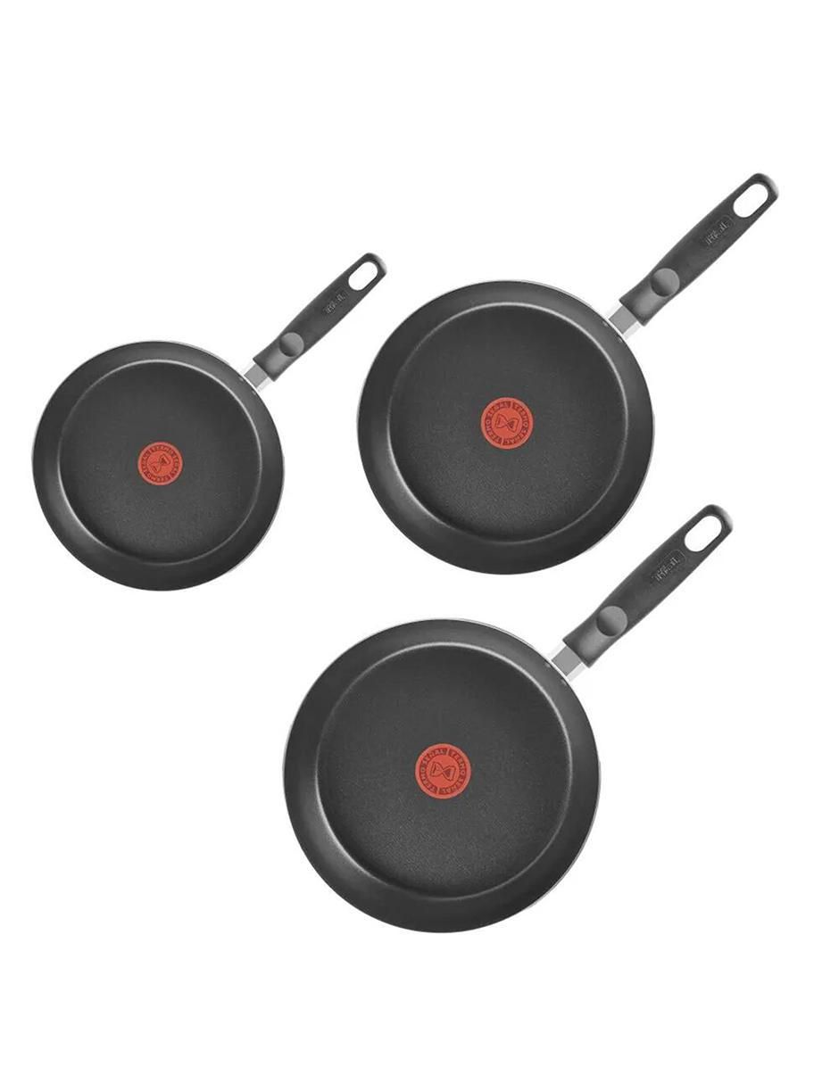 Batería de cocina de acero antiadherente easy plus 9 piezas
