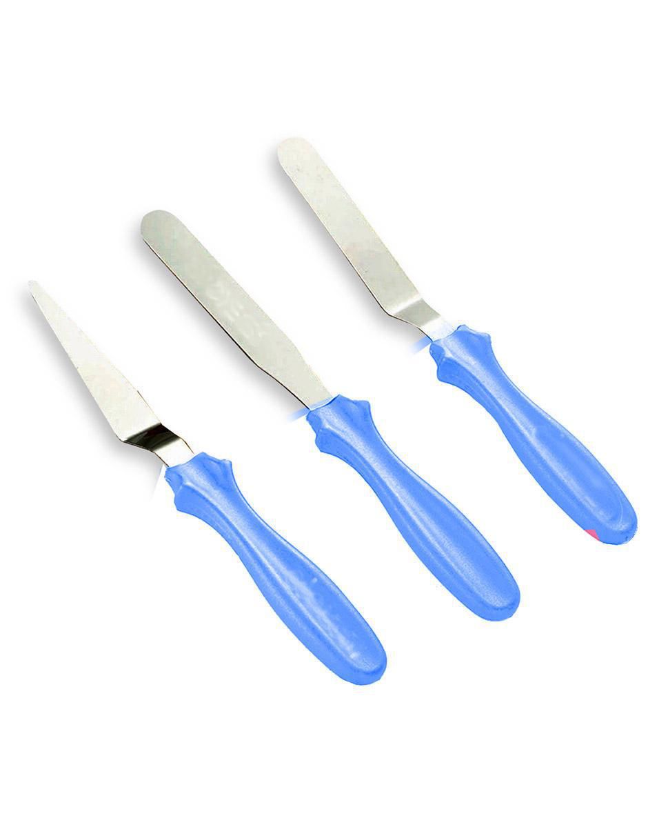 Set espátulas acero inoxidable Set espátulas acero inoxidable