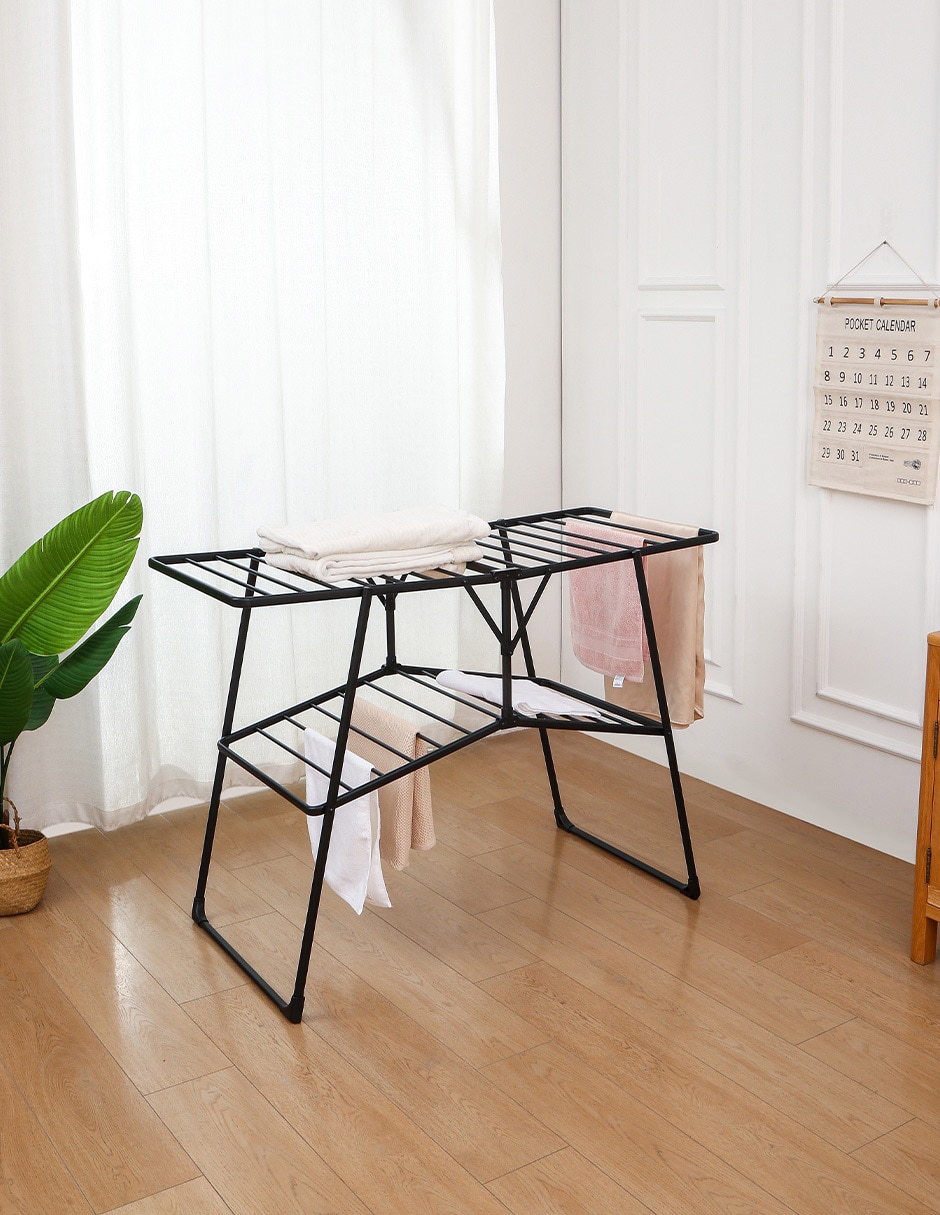 Tendedero plegable de acero inoxidable 10