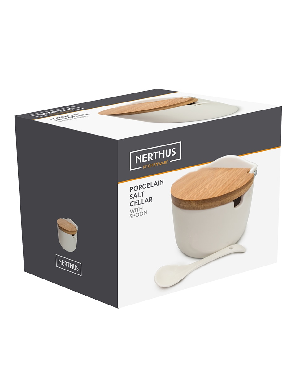 Salero Nerthus de porcelana 3