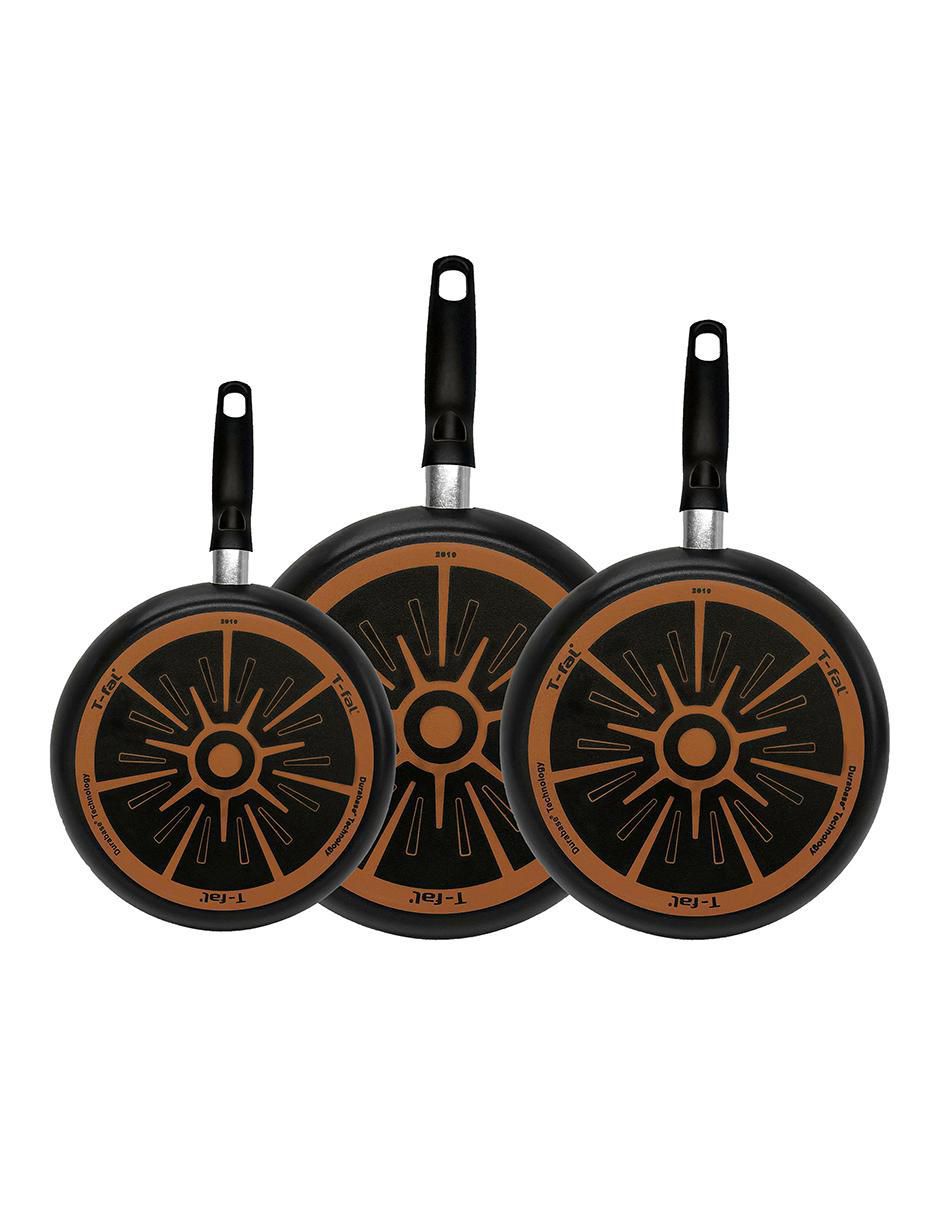 Set de sartenes Vital de acero inoxidable 3 piezas 5