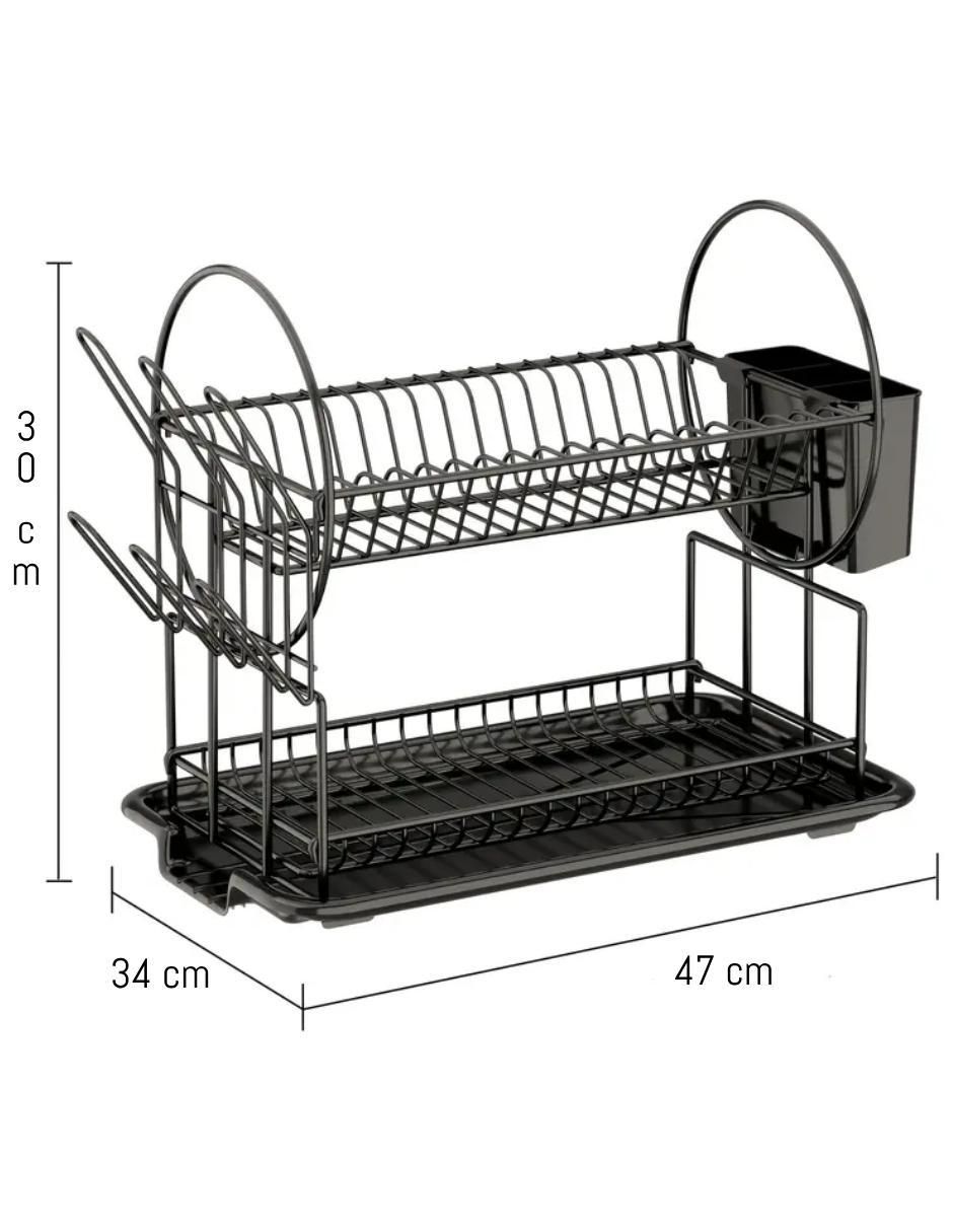 Escurridor de trastes de acero inoxidable 5